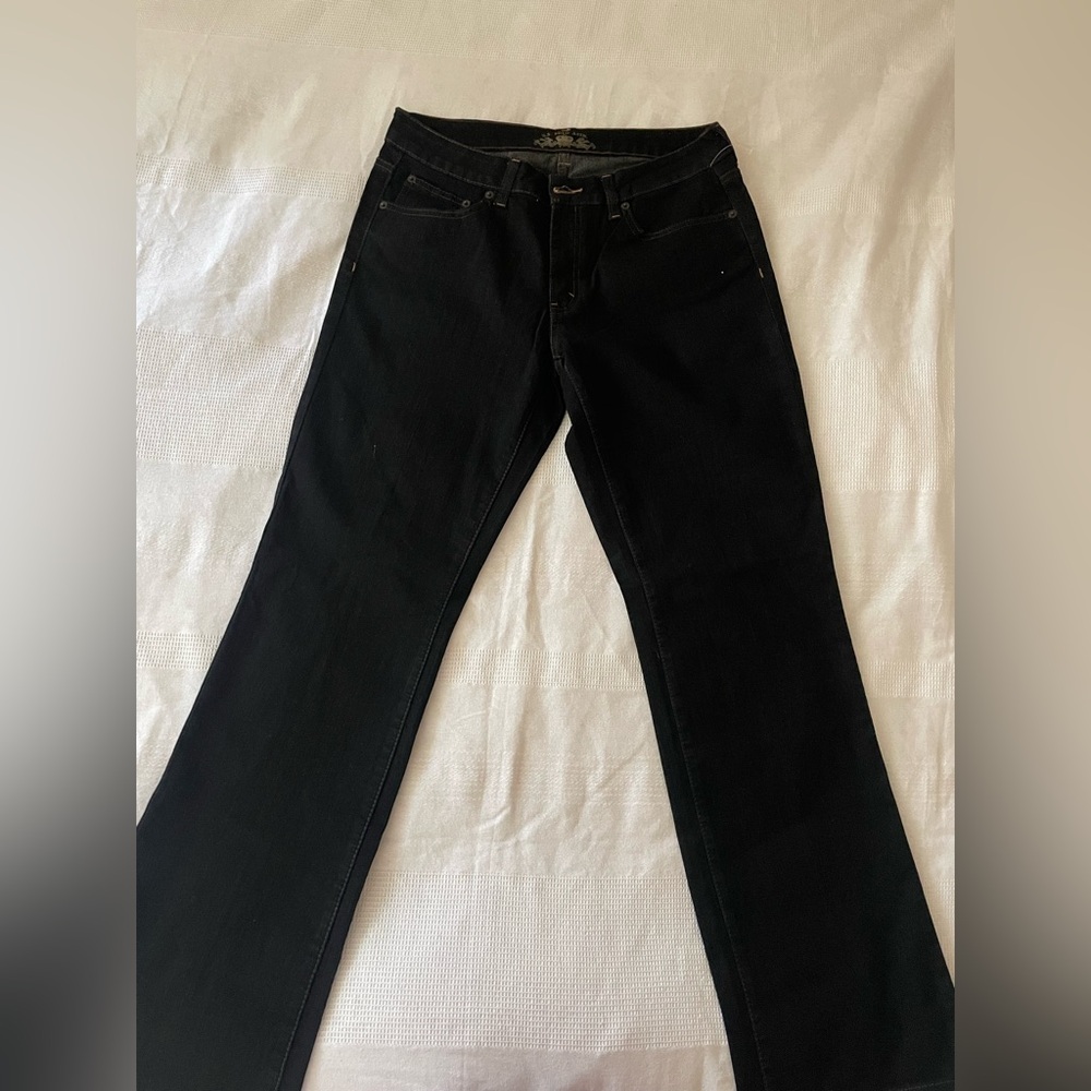 U.S. Polo Assn. Black Flare Wide Leg Jeans